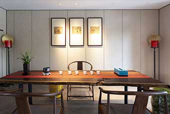 龙南禅艺茶室空间