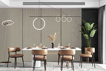 龙南轻奢风格-餐厅
