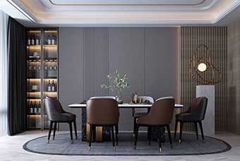 龙南餐厅空间案例