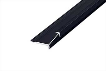 龙南航空纤维墙咔铝合金阳角线（哑黑氧化）