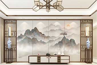 龙南森佰汇航空纤维（山水画系列）