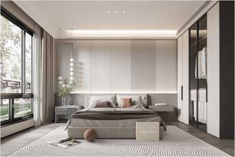 龙南卧室空间案例